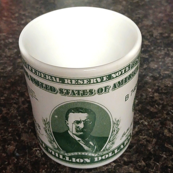 One Million Dollar Bill Coffee Mug - Picture 3 of 4